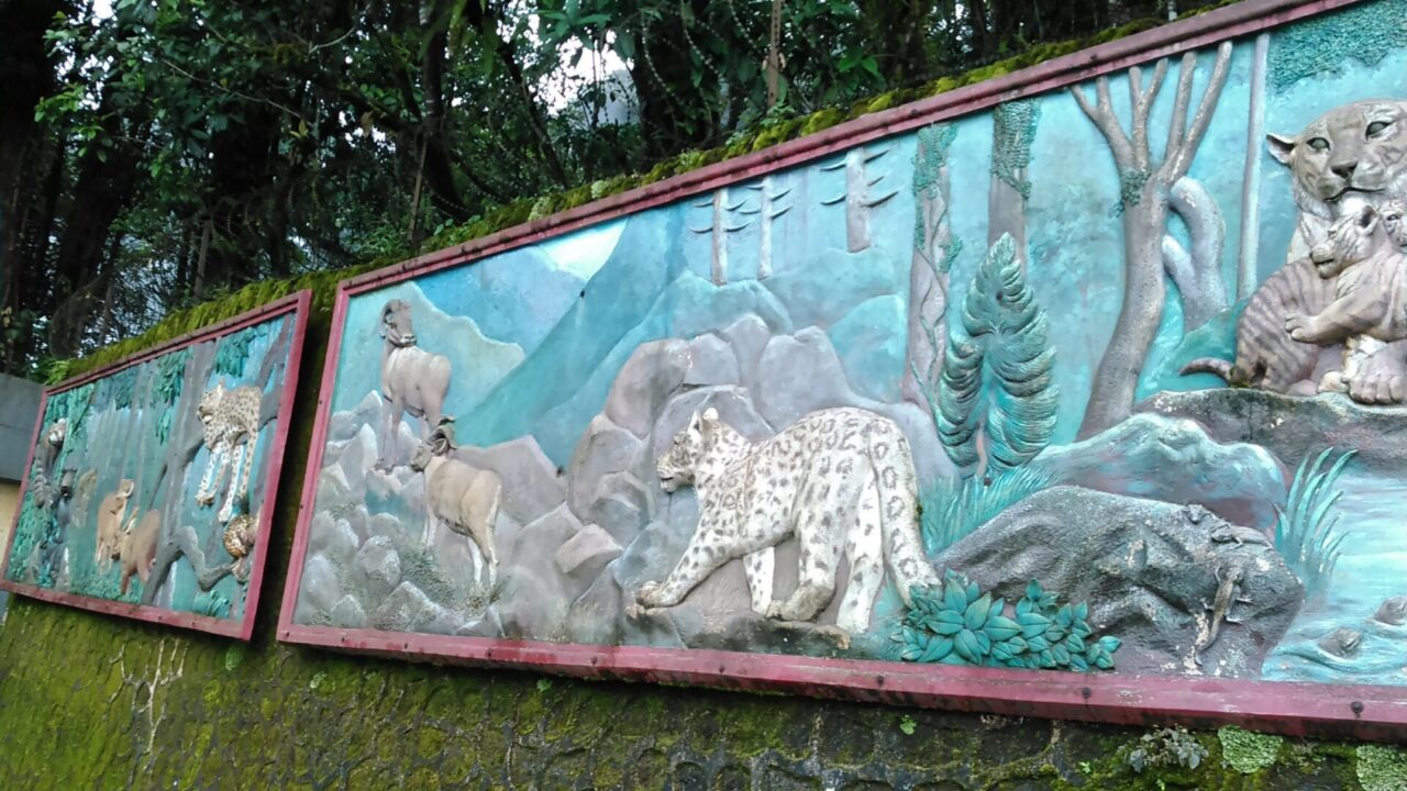 ダージリン動物園の看板